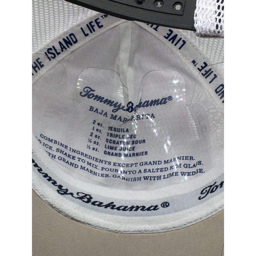 NWT TOMMY BAHAMA "Tip Your Cap" Marlin Logo Trucker Hat - Picture 11 of 11